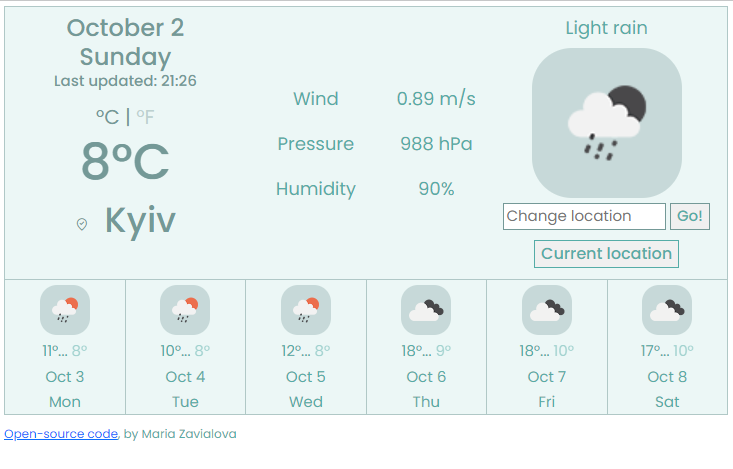 Weather project